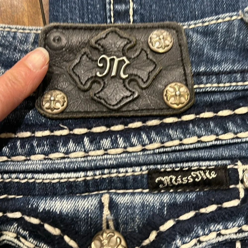 Miss Me- Rhinestone Boot Jean - Picture 7 of 9